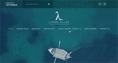 Desktop Screenshot of lithosvillas.com